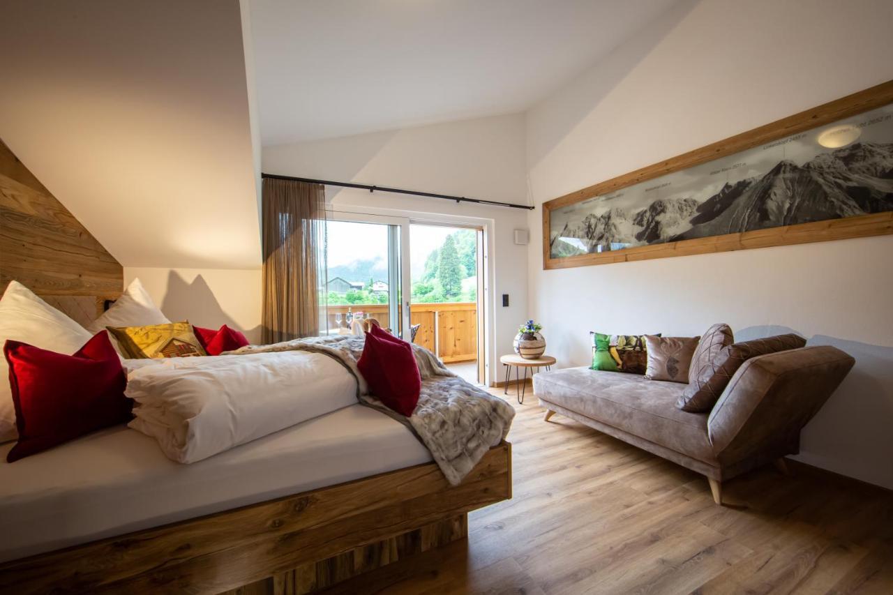 Brunnenhof Oberstdorf - Ferienwohnungen Mit Hotel Service Buitenkant foto