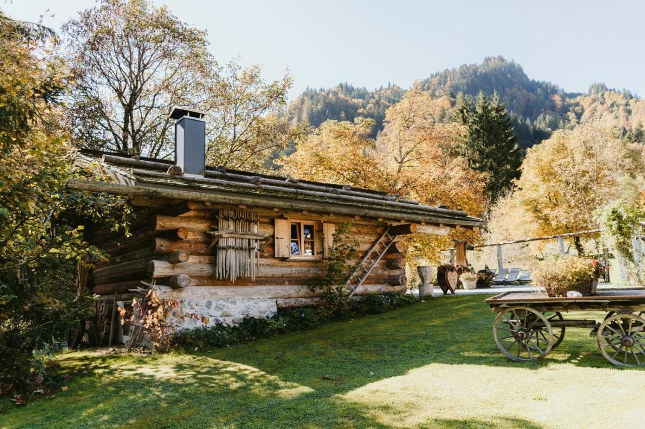 Brunnenhof Oberstdorf - Ferienwohnungen Mit Hotel Service Buitenkant foto